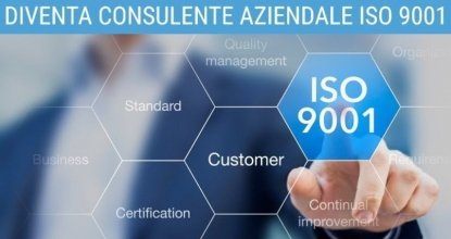 'DIVENTA CONSULENTE AZIENDALE ISO 9001 - Con licenza software a vita'